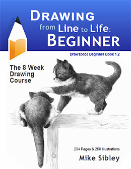 Drawing from Line to Life: Beginners 8*week self-directed drawing course by Mike Sibley