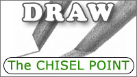 The pencil chisel point