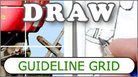 Using the Grid to convert a photo or sketch into layout guidelines for a drawing or painting