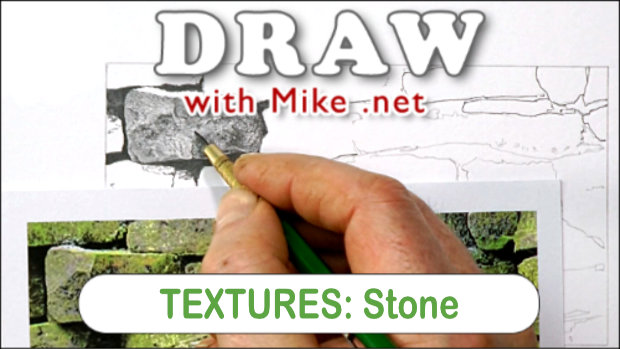 TEXTURES: How to draw rock and stone