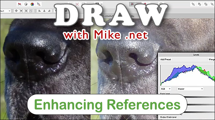 Using Affinity Photo to enhance and clarify your reference photos