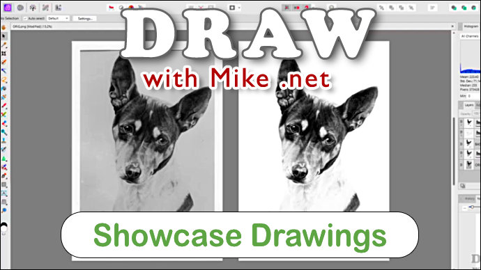 Using Affinity Photo to clean and enhance photos of your drawngs