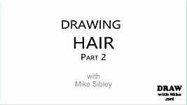 Introduction to drawing realistic hair