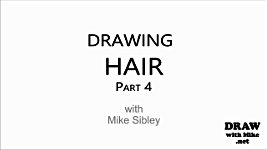 Introduction to drawing realistic hair