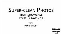 Introduction to showcasing photos of your drawings