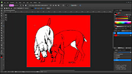 Removing a drawing's broken outline background
