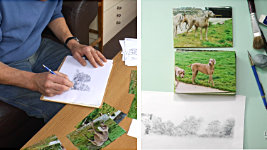 Beginning to build the setting for the action