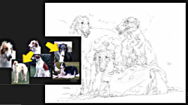 Increasing your range of source material by being able to change the lighting direction