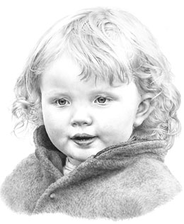 'Charlotte' my granddaughter by Mike Sibley
