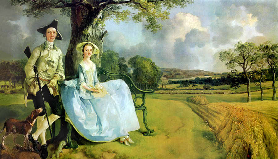 Gainsborough: Mr & Mrs Andrews