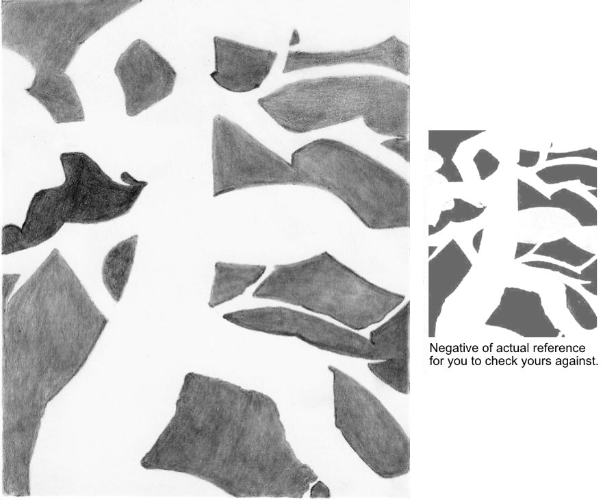 negative space exercise